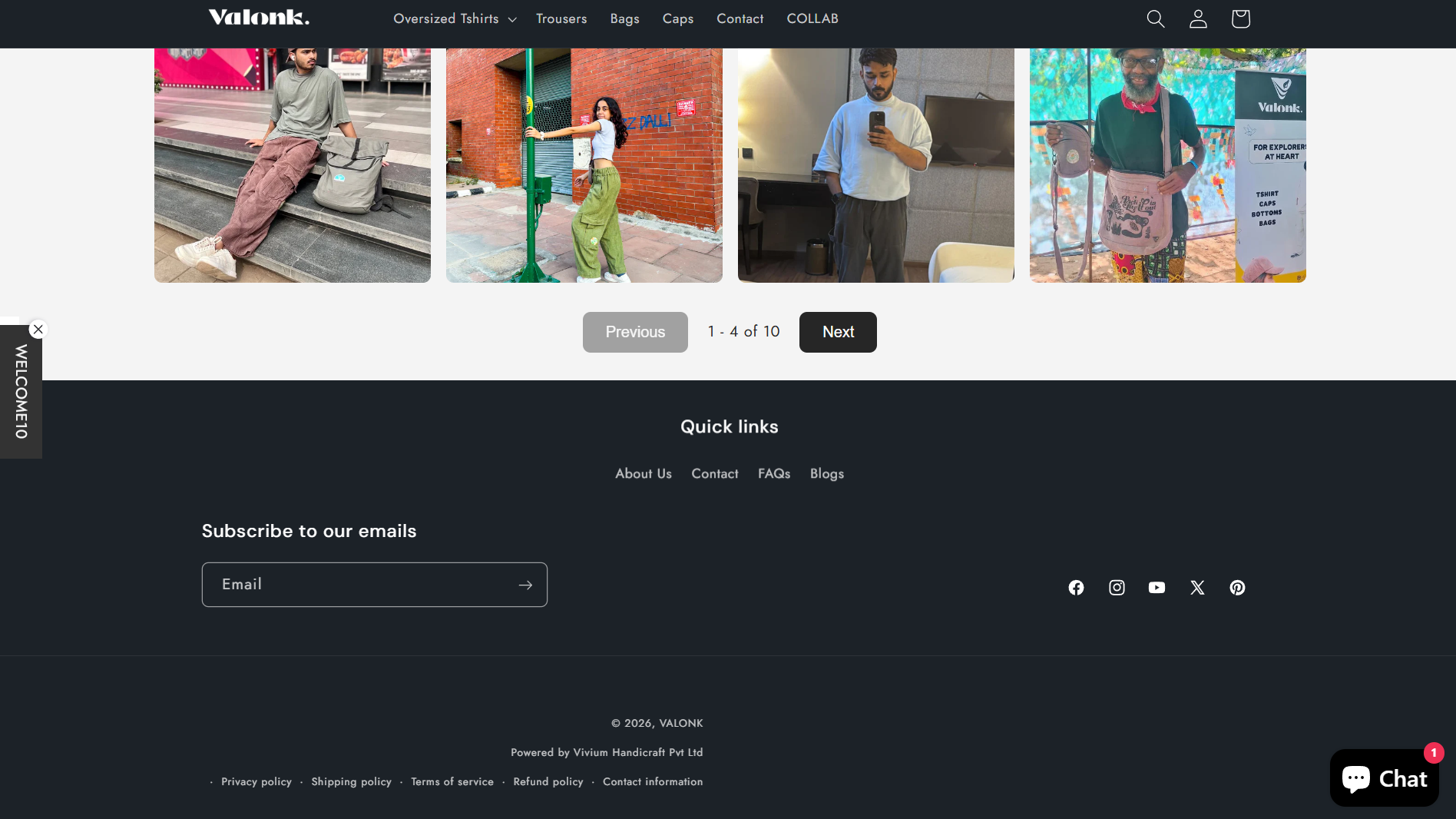 Footer Gallery